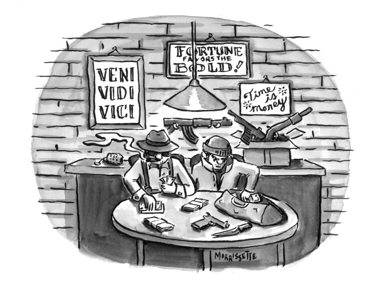 Poster Gangster Motivation