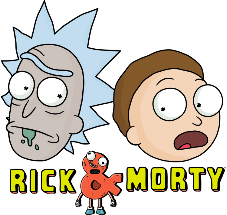 T-shirt Rick and Morty - Faces