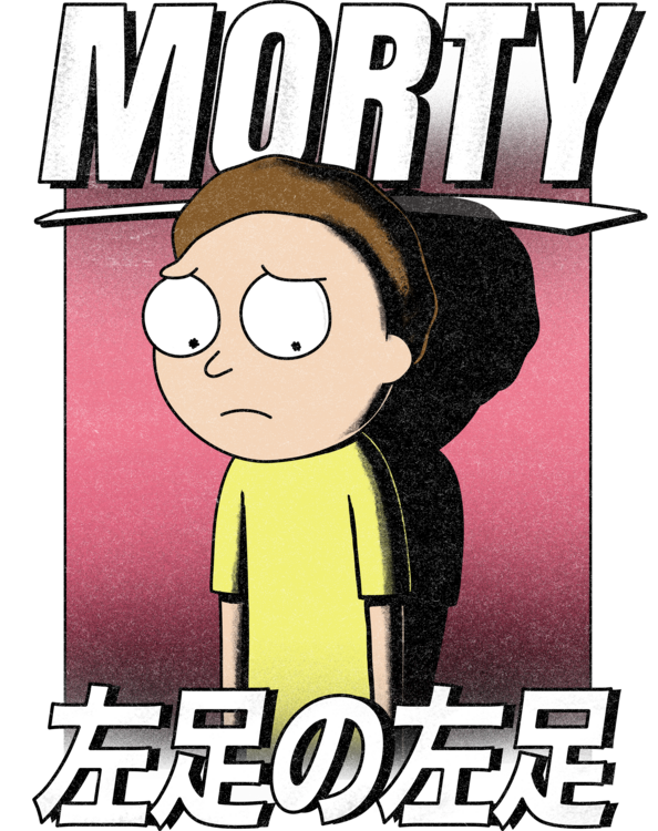 T-shirt Rick and Morty - Morty