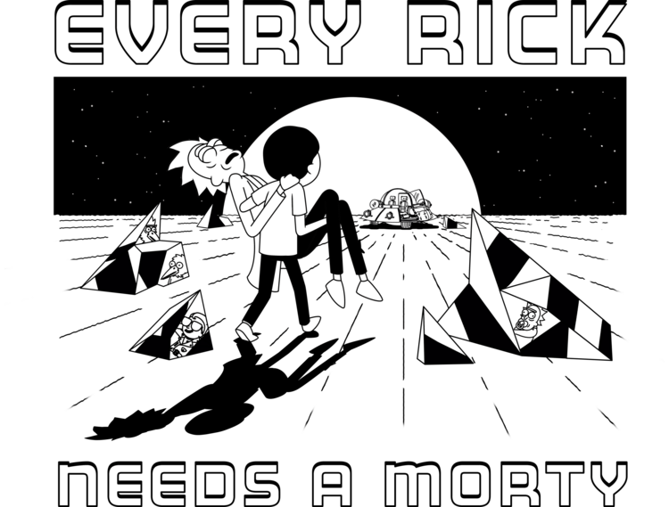 T-shirt Rick and Morty - Every Rick Needs a Morty