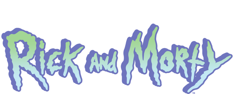 T-shirt Rick and Morty - Logo