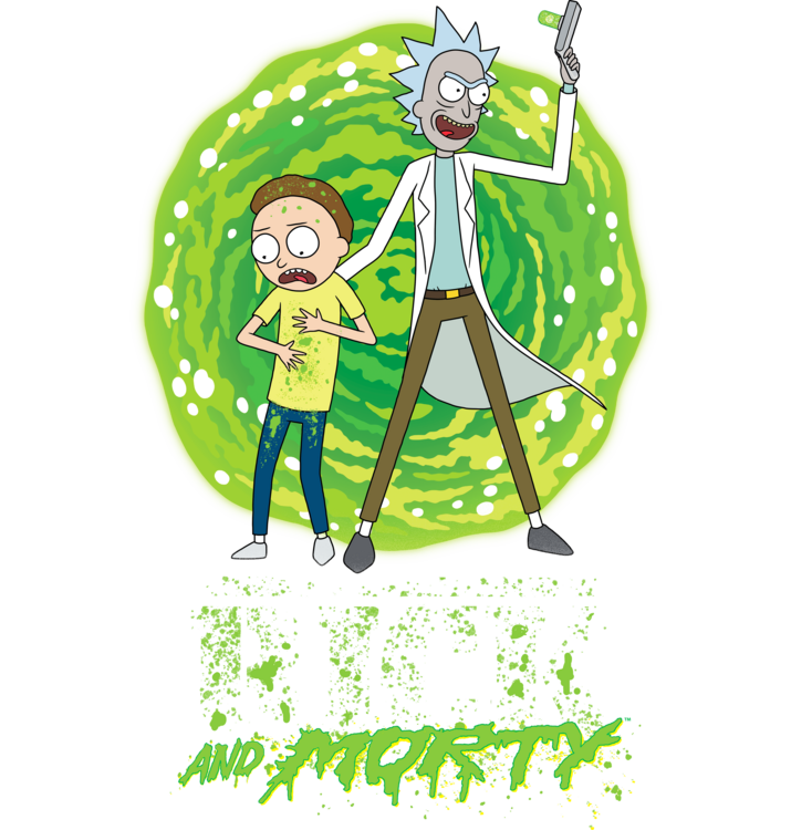 T-shirt Rick and Morty - Acid