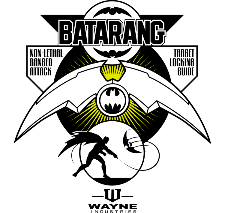 T-shirt The Batman - Batarang
