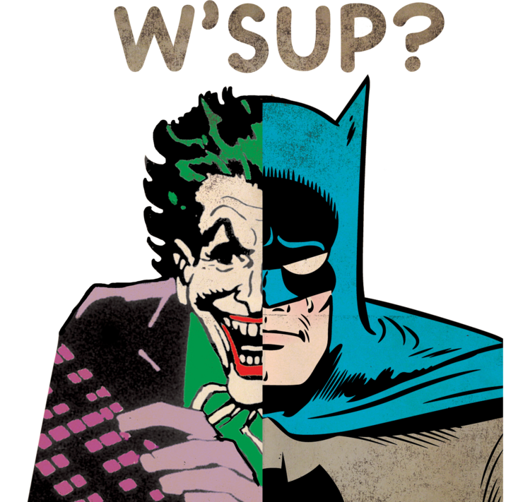 T-shirt Batman vs. Joker
