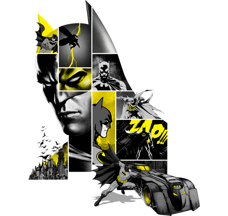 T-shirt The Batman - Batmobile