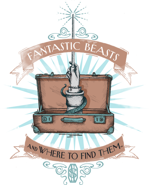 T-shirt Fantastic Beasts and Where to Find Them