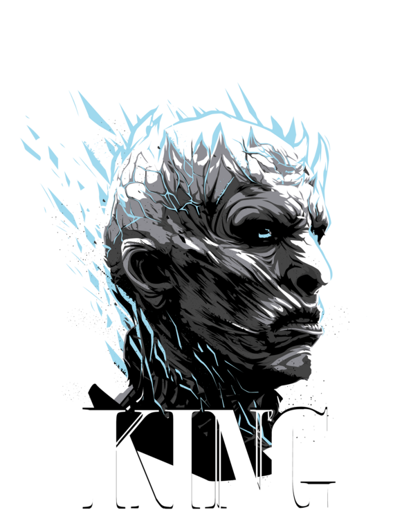 T-shirt Game of Thrones - The Nights King