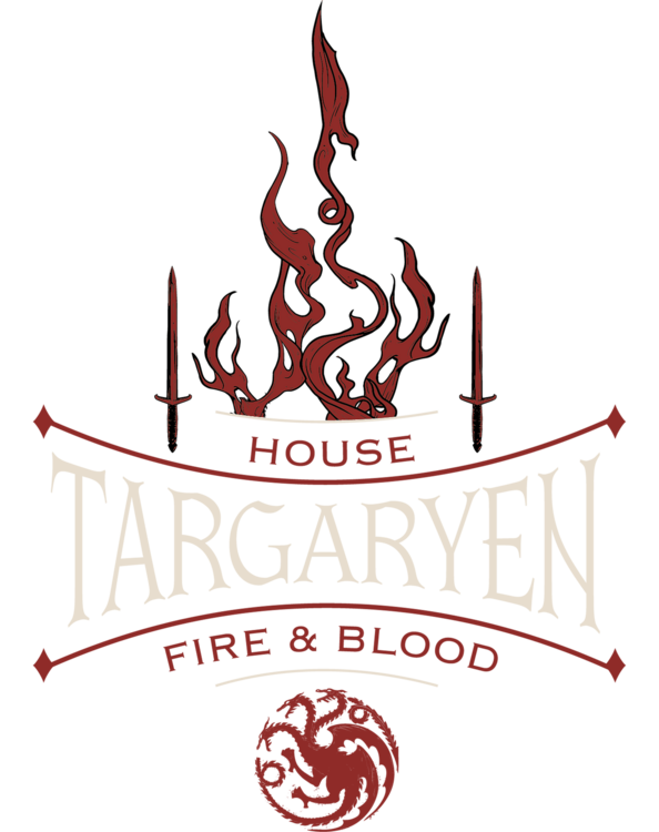 T-shirt Game of Thrones - House Targaryen