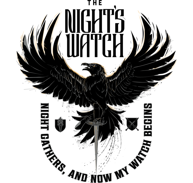 T-shirt Game of Thrones - The Night's Watch Oath