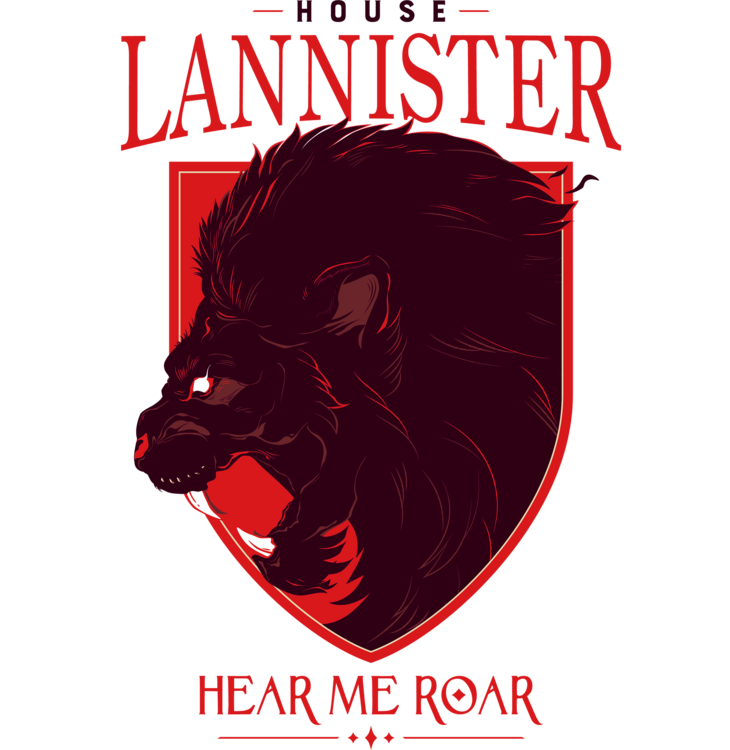 T-shirt Game of Thrones - House Lannister