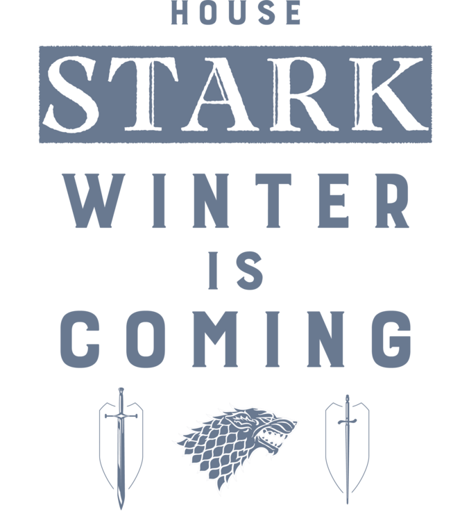 T-shirt Game of Thrones - Winter is Coming