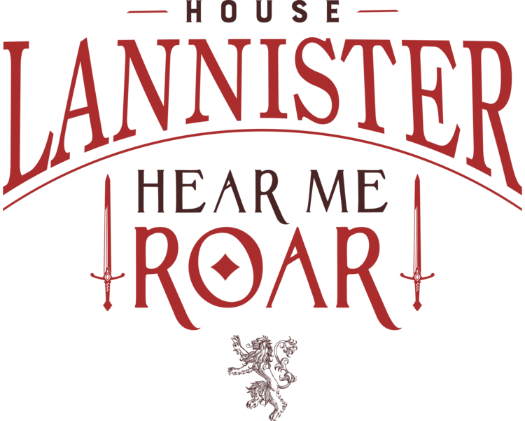 T-shirt Game of Thrones - House Lannister Quote