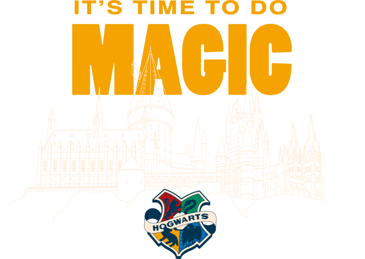 T-shirt Harry Potter - It's Time To Do Magic