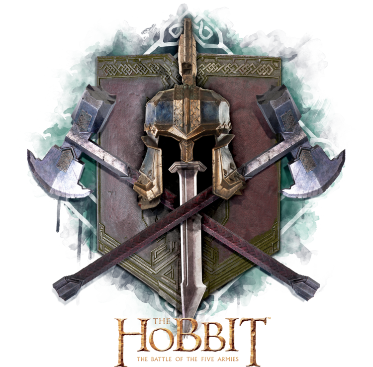 T-shirt Hobbit - Axes