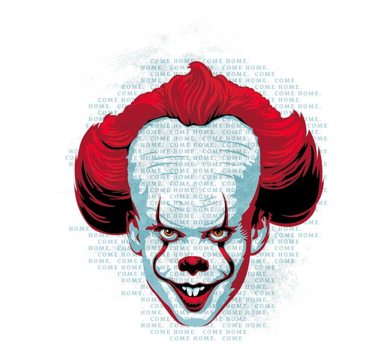 T-shirt IT - Pennywise Face