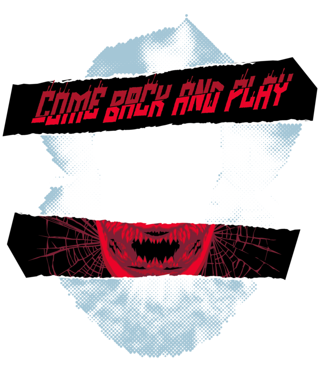 T-shirt IT - Come Back and Play
