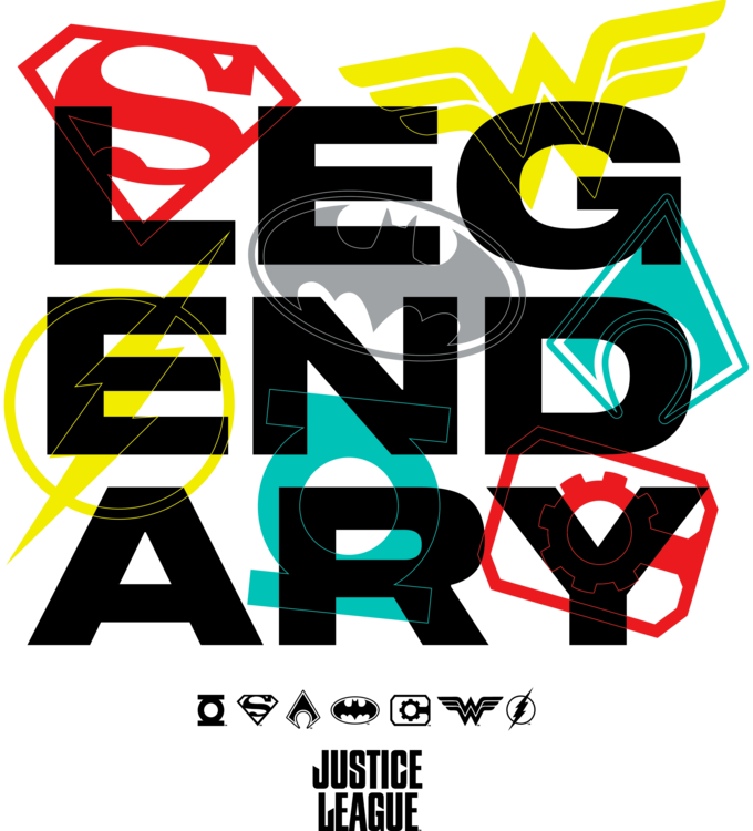 T-shirt Justice League - Legendary