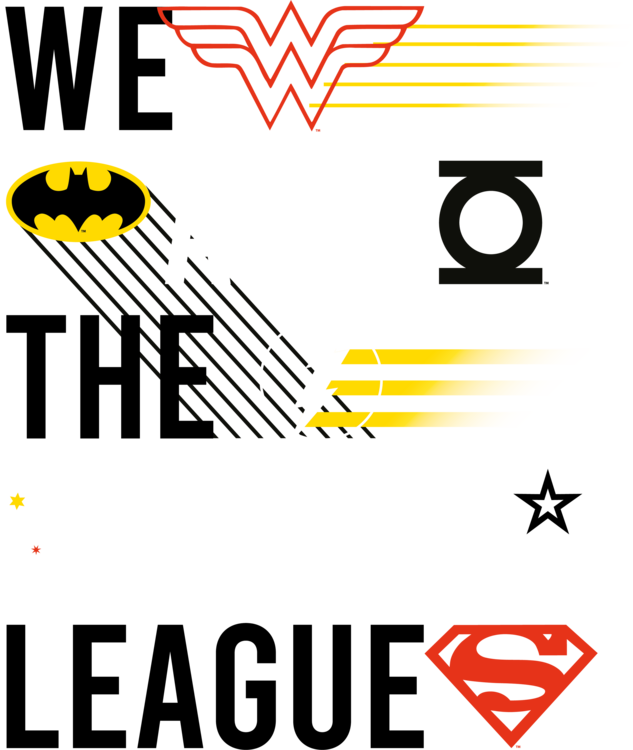 T-shirt Justice League - We Are The Justice League