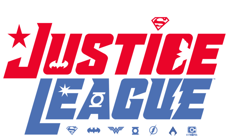 T-shirt Justice League - Blue-Red Logo