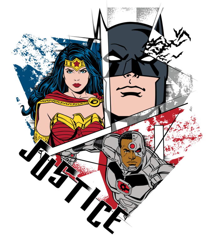 T-shirt Justice League - America