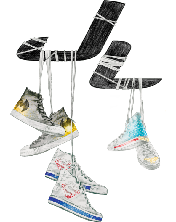 T-shirt Justice League - Sneakers