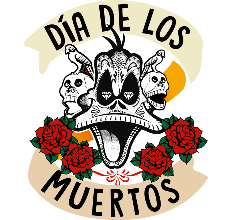T-shirt Looney Tunes - Sylvester - Día De Los Muertos