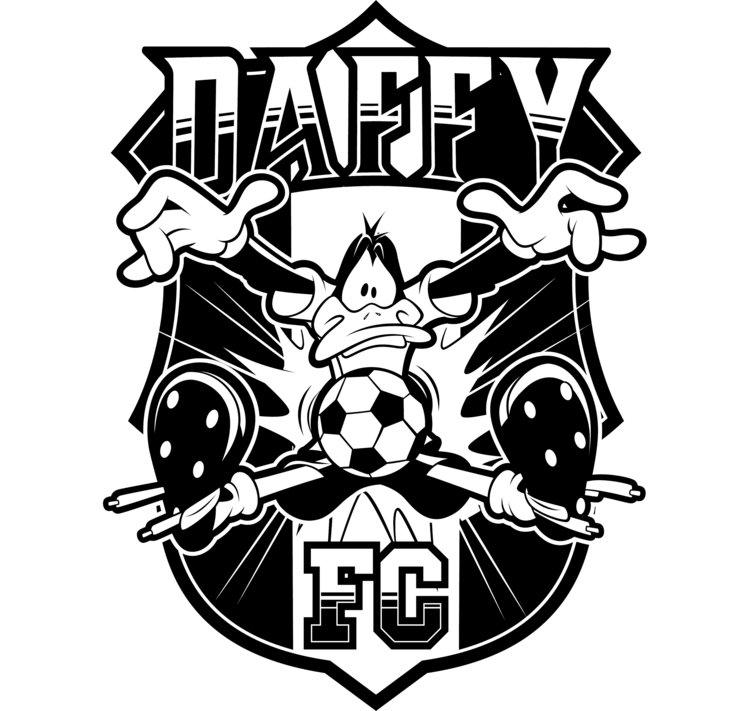 T-shirt Looney Tunes - Daffy FC