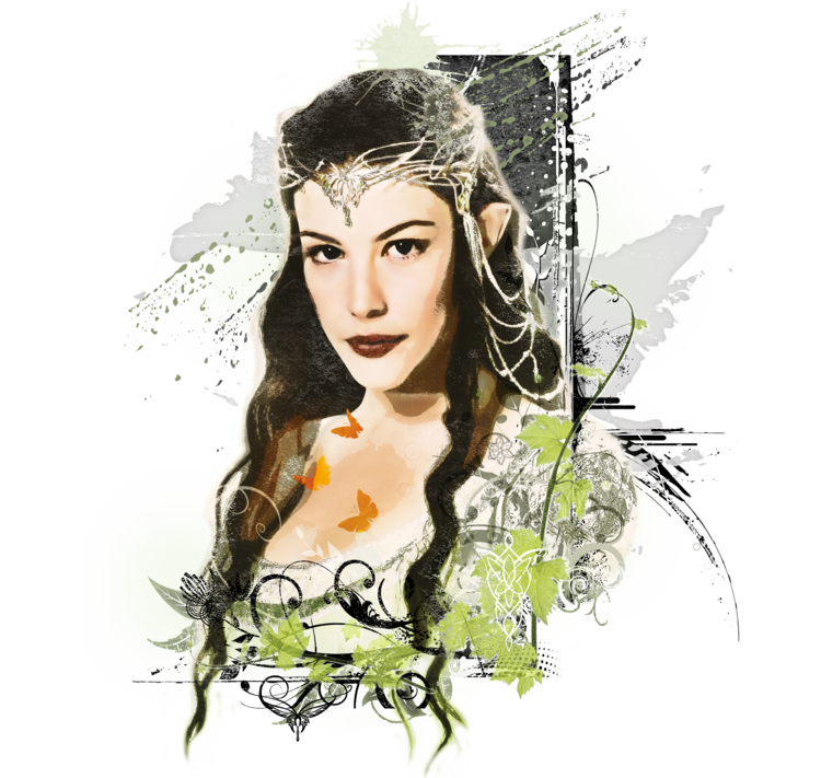 T-shirt Lord of the Rings - Arwen