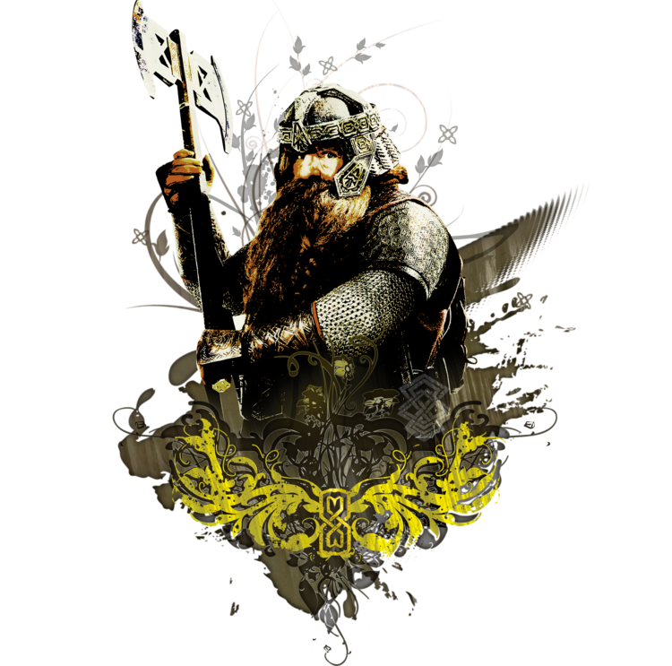 T-shirt Lord of the Rings - Gimli, son of Glóin