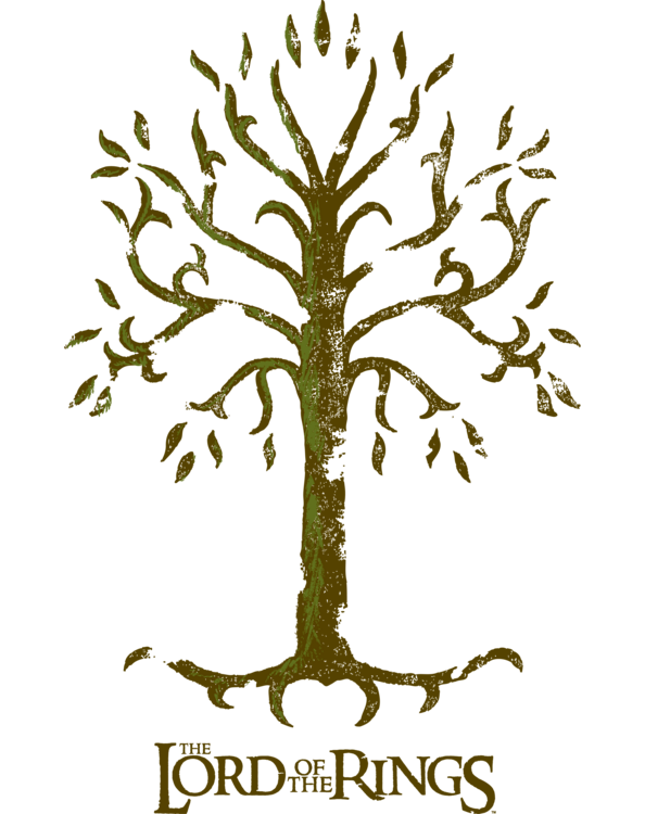 T-shirt Lord of the Rings - The White Tree of Gondor