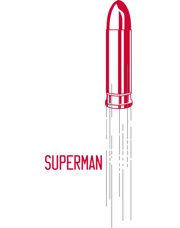 T-shirt The Superman - Faster than a speeding bullet