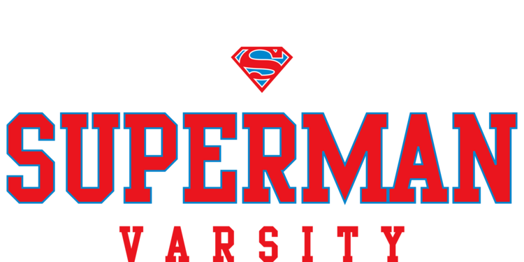 T-shirt The Superman - Metropolis Varsity