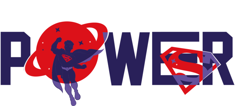 T-shirt The Superman - Power