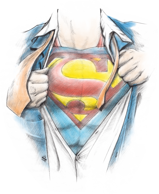 T-shirt The Superman - Strange Logo