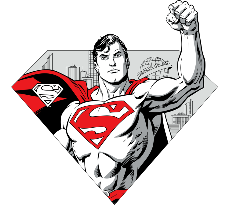 T-shirt The Superman - Stance