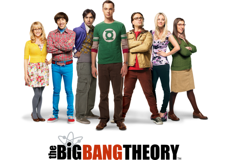 T-shirt The Big Bang Theory - Main Characters
