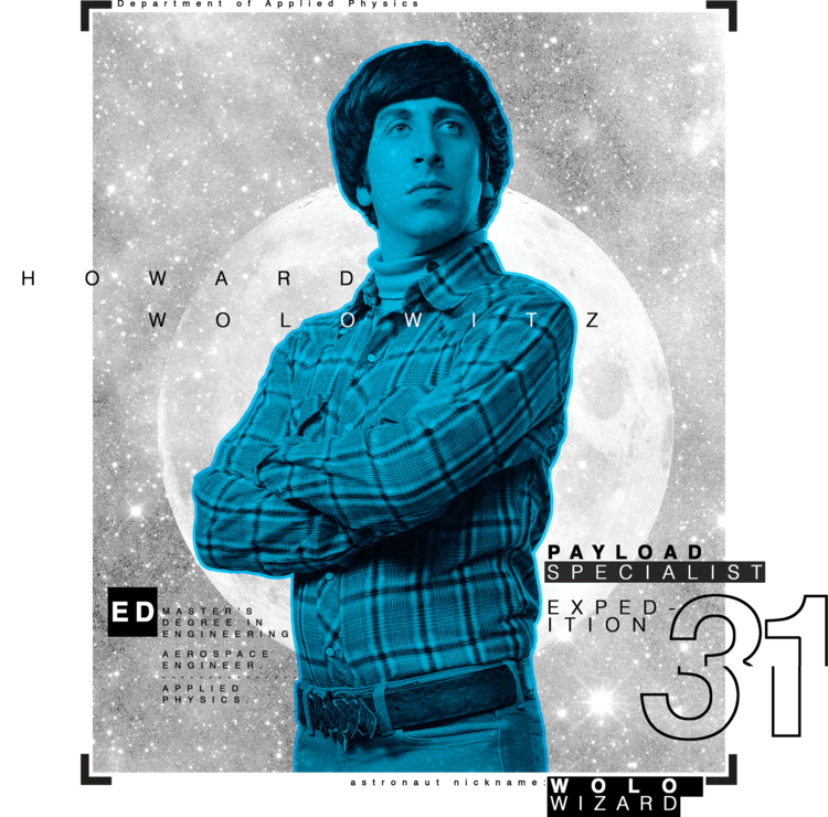 T-shirt The Big Bang Theory - Howard Wolowitz