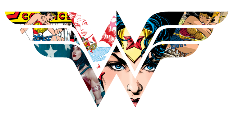 T-skjorte Wonder Woman - Heart
