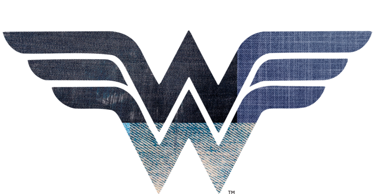 T-skjorte Wonder Woman - Logo