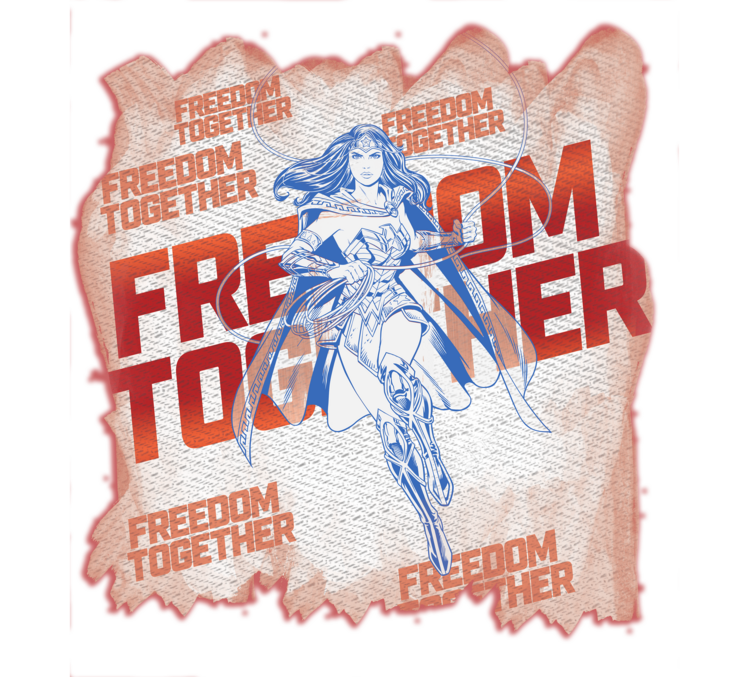T-shirt Wonder Woman - Freedom Together