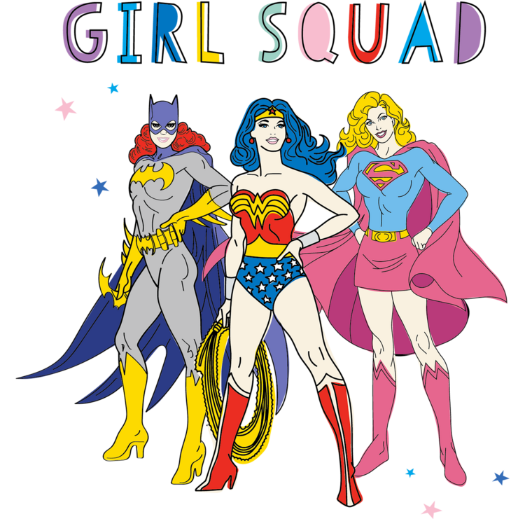 T-skjorte Wonder Woman - Girl Squad