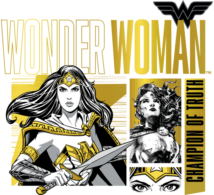 T-shirt Wonder Woman - Champion of Truth