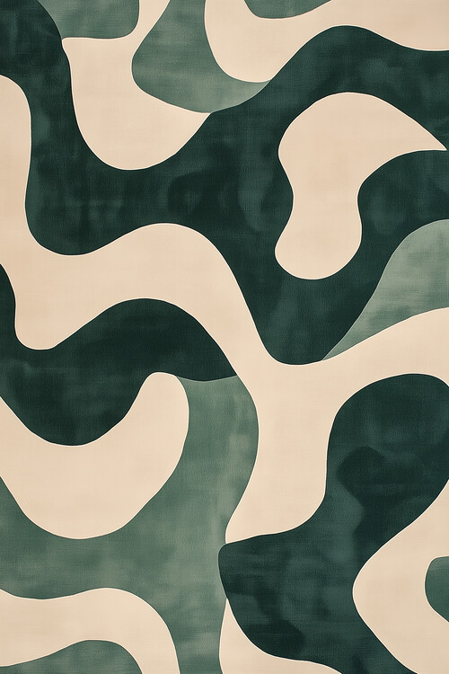 Poster Green Abstract