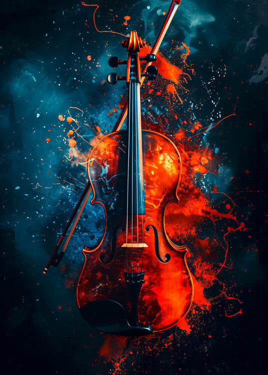 Poster violin
