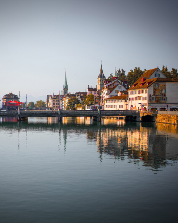 Plakát Zürich, Switzerland, Švajčiarsko