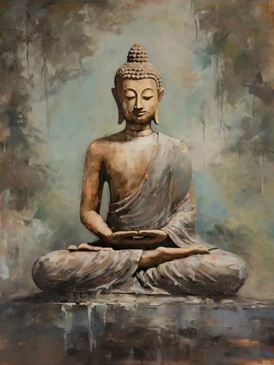 Poster Calm Budha