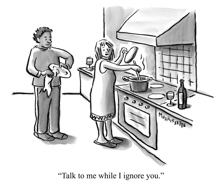 Плакат Kitchen Non-Conversation