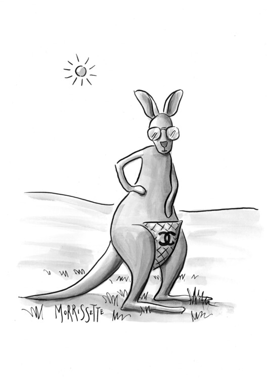 Плакат Chanel Kangaroo