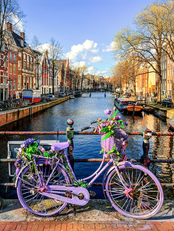 Poster Amsterdam, Holandsko