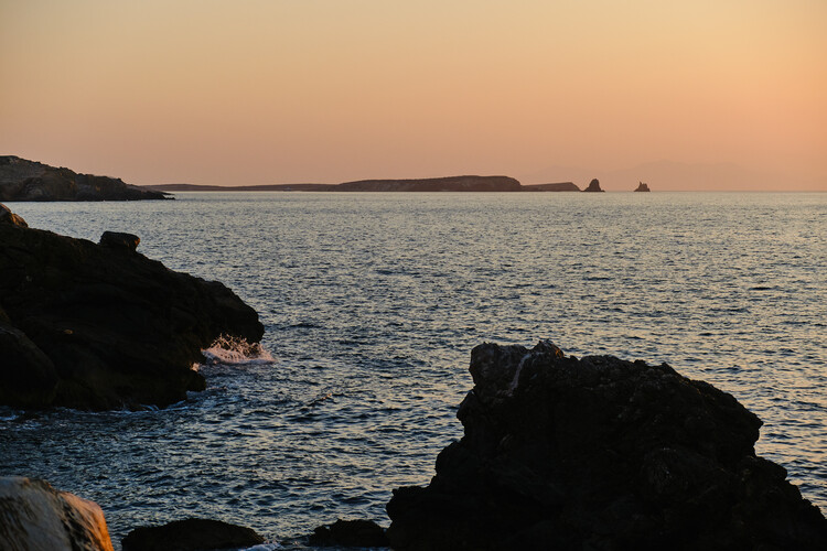 Poster Goodnight, Rocky Sunset